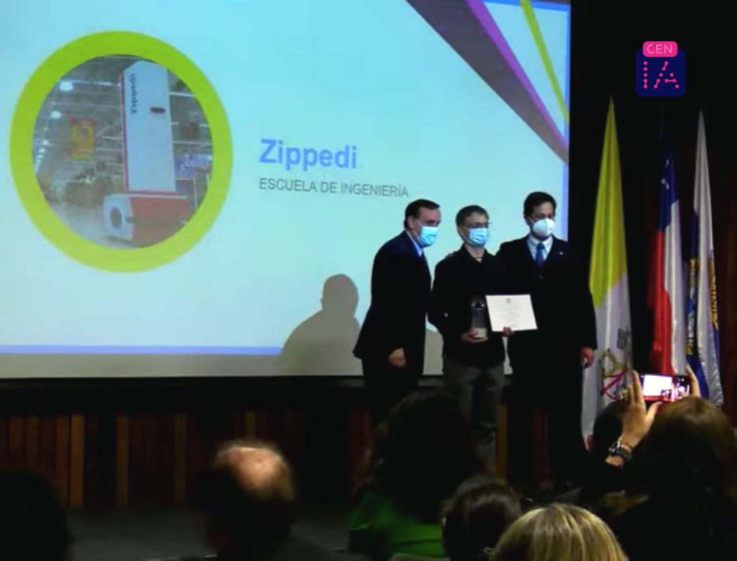 Chilean startup Zippedi is recognized with outstanding spin-off entrepreneurship award